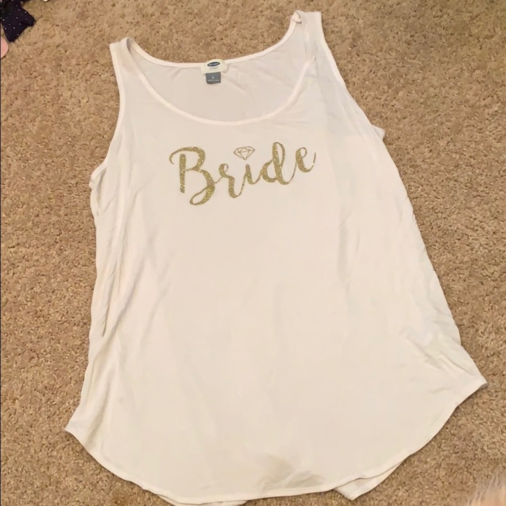 Bride old navy tank